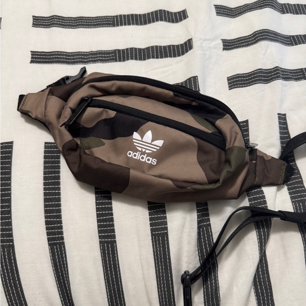 Brown and Black Crossbody Bag